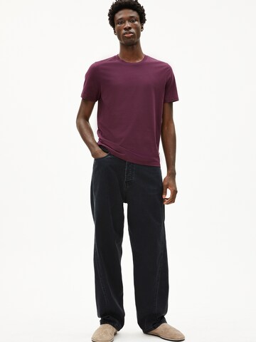 ARMEDANGELS Regular fit Shirt 'JAAMES' in Rood