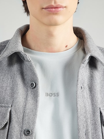BOSS T-Shirt 'Chup' in Grau