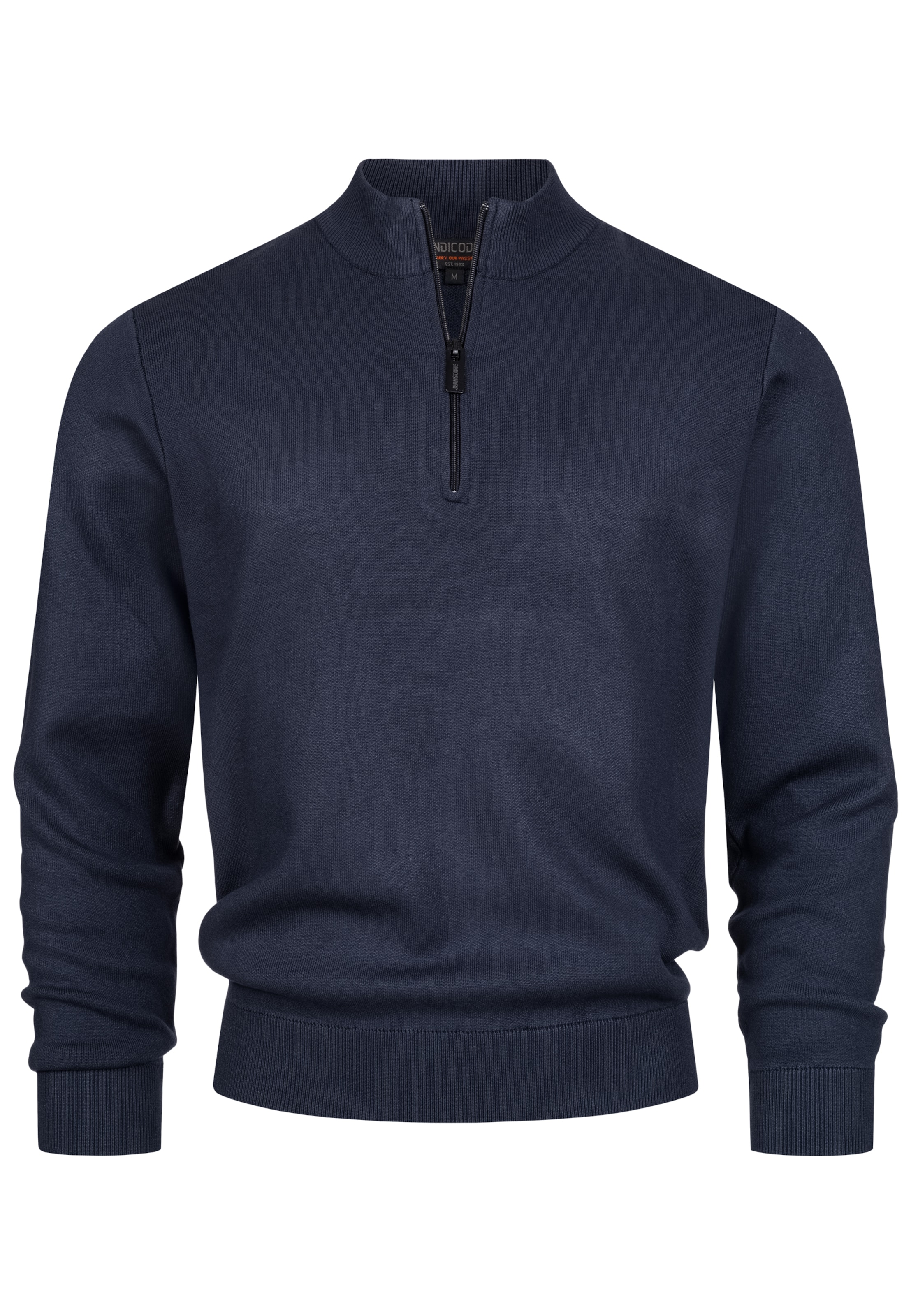 INDICODE JEANS Trui 'INLukas' in Blauw: voorkant