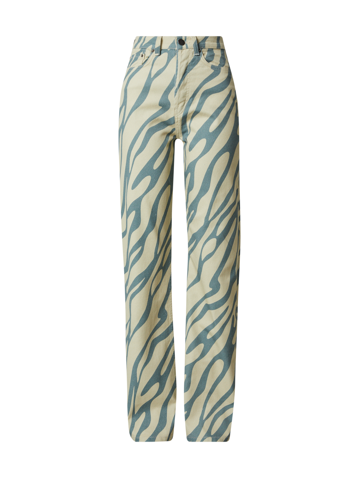 Esclusivo Abbigliamento LeGer by Lena Gercke Pantaloni Ruth Tall in Beige, Smeraldo 