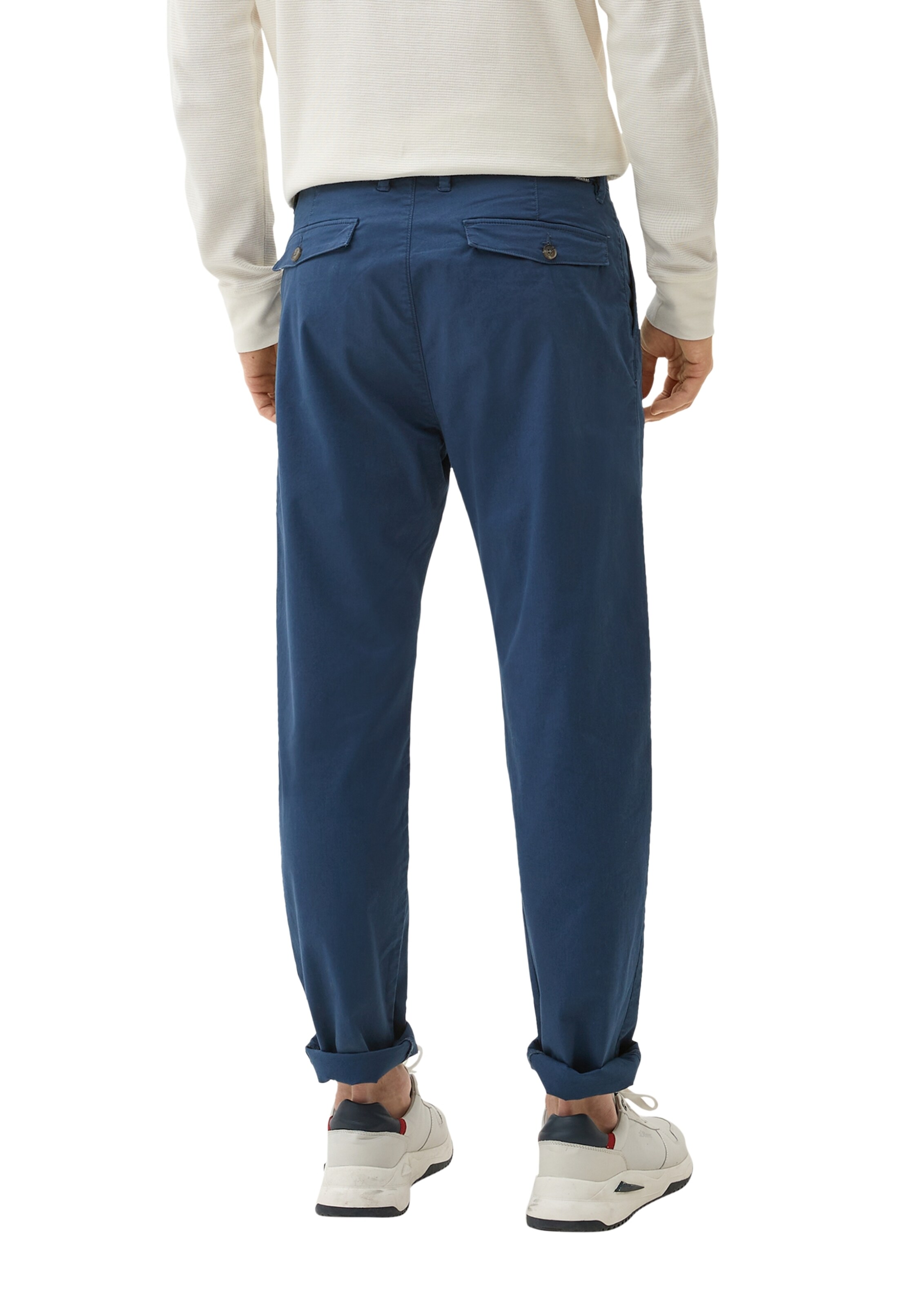 s.Oliver Regular Chino 'Detroit' in Blauw