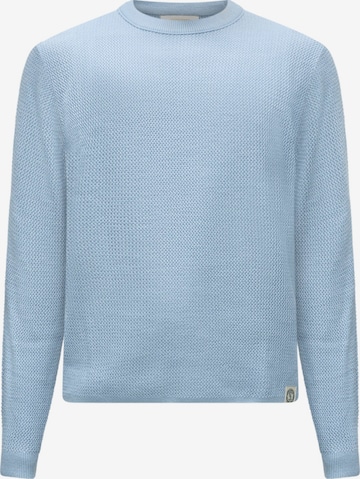 Pull-over 'JORFREDERIKSBERG' JACK & JONES en bleu : devant