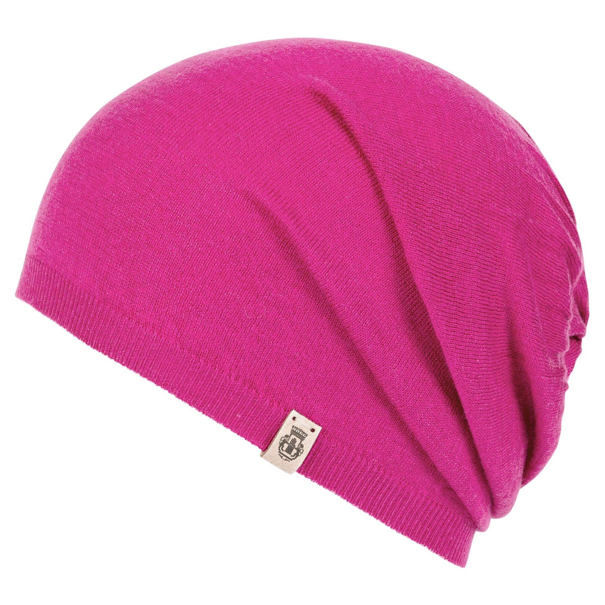 Roeckl Beanie Mütze 'CALAIS' in Pink: Vorderseite