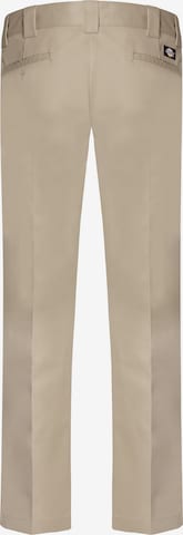 DICKIES Regular Trousers with creases '873' in Beige