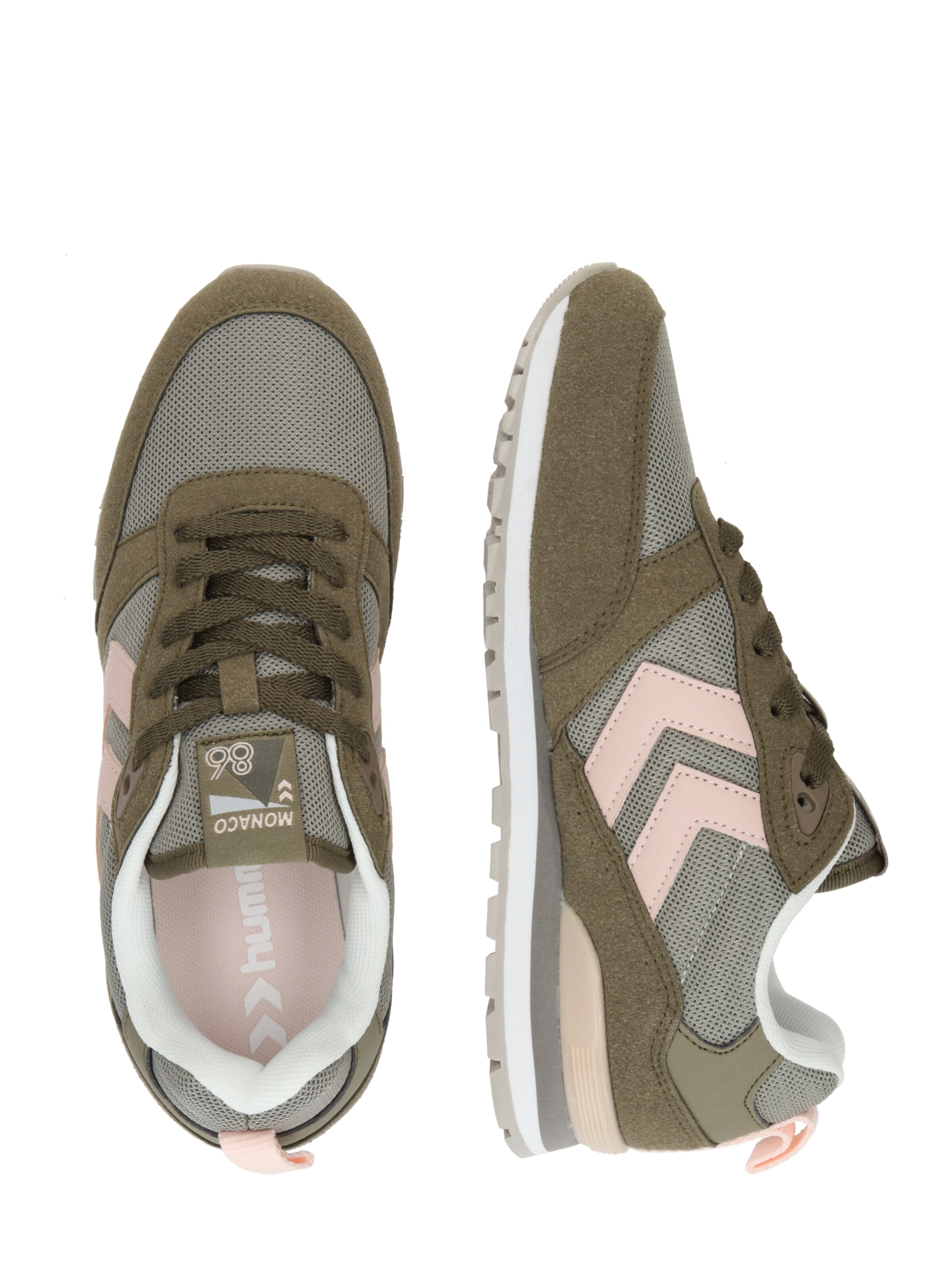 Sneaker bassa 'Monaco 86' di Hummel in verde