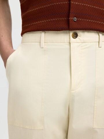 SELECTED Loose fit Trousers in Beige