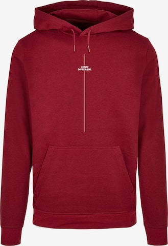 Sweat-shirt 'Think Different' Merchcode en rouge : devant