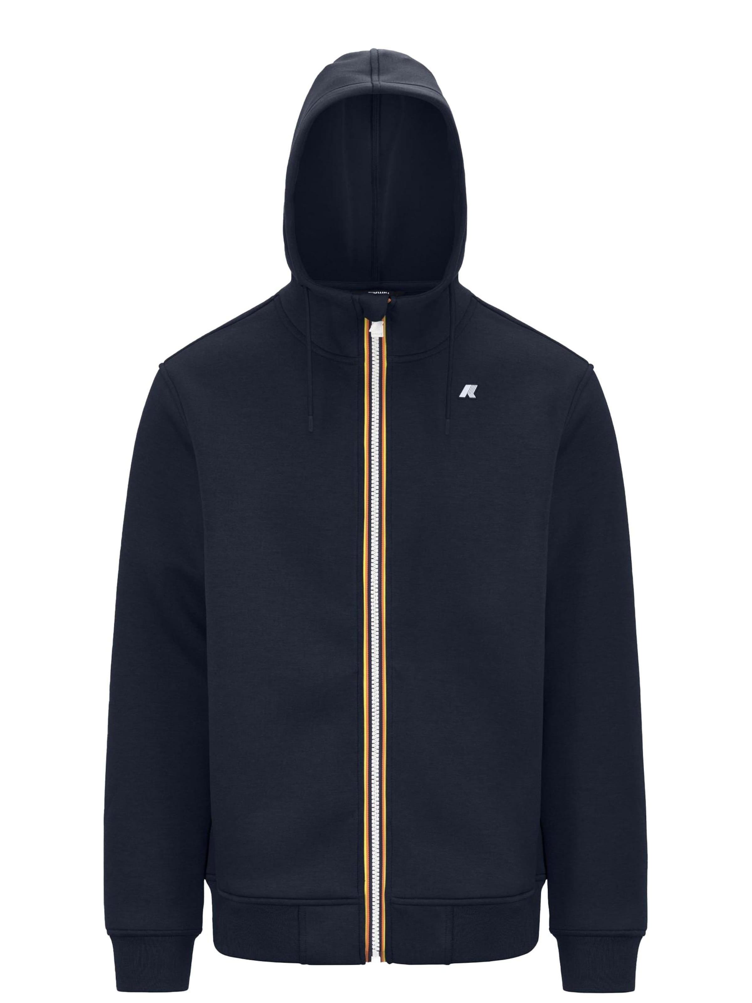 K-Way Sweat-shirt 'RAINER SPACER FELPA' en bleu foncé, Vue avec produit