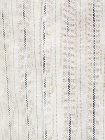 Coupe regular Chemise JACK & JONES en blanc