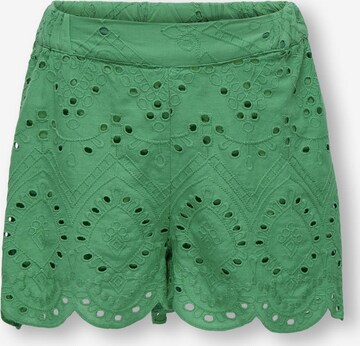 KIDS ONLY Broek in Groen: voorkant