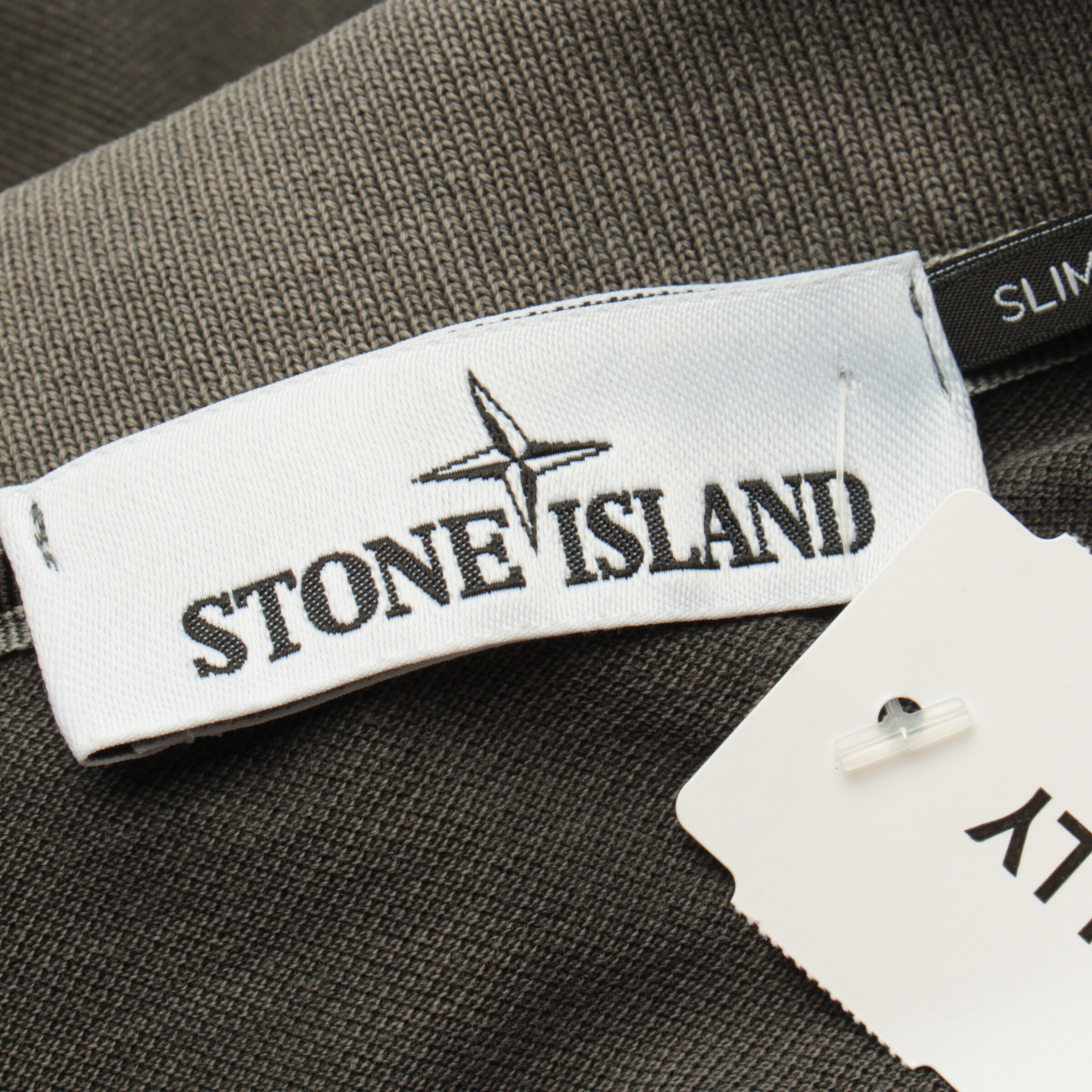 Stone Island Poloshirt L in Grau