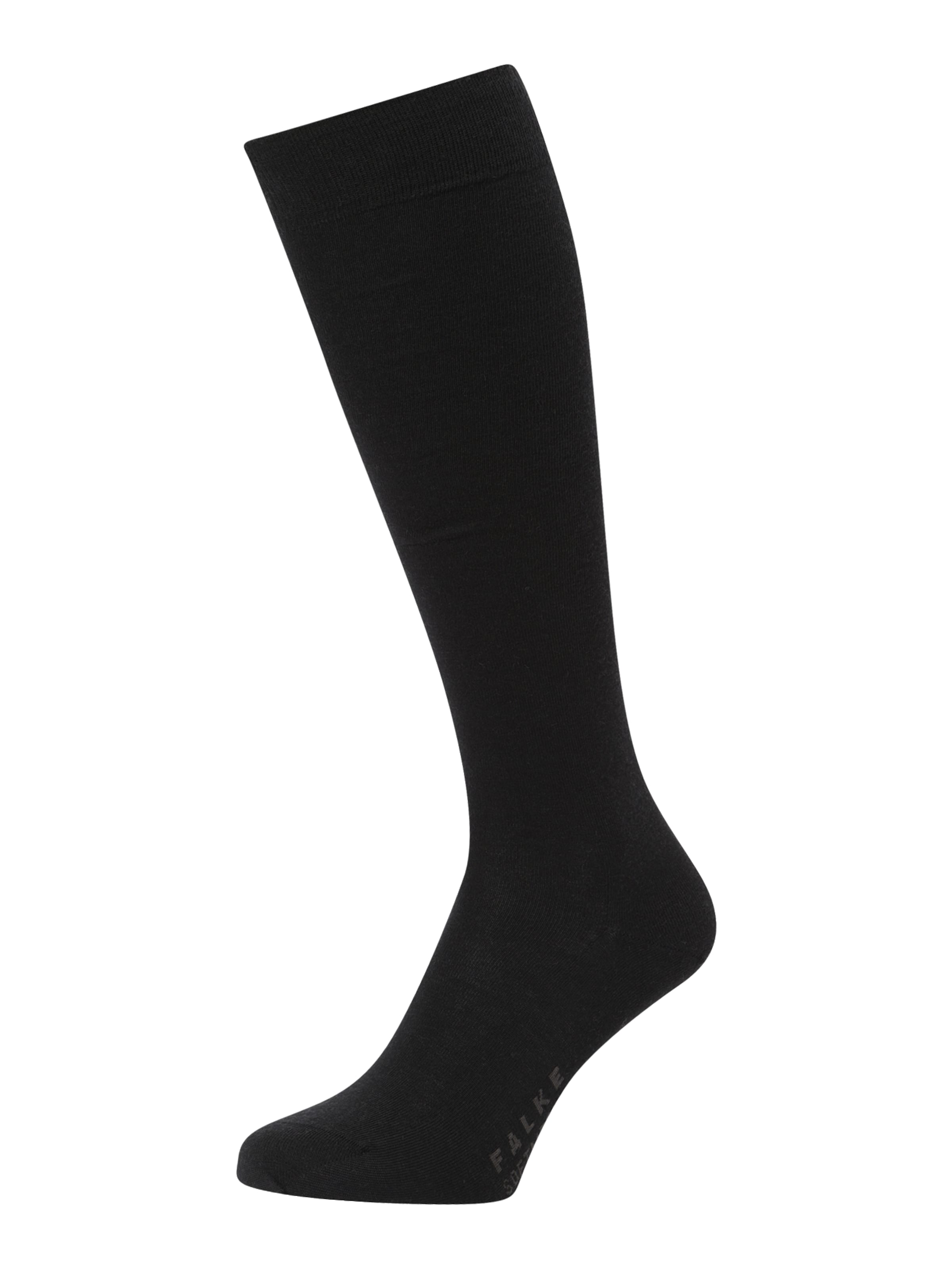FALKE Κάλτσες μακριές σε μαύρο: μπροστά