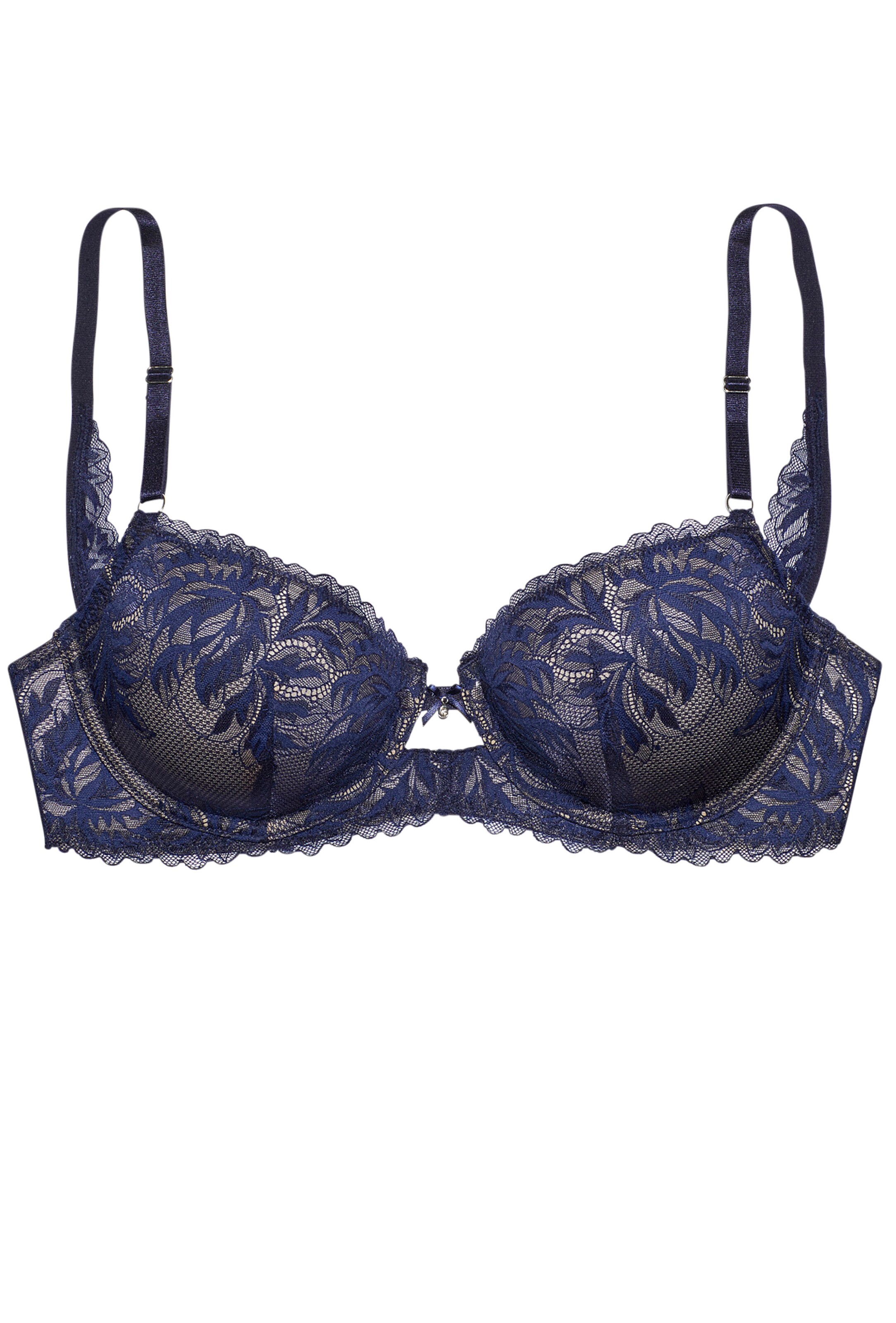 LASCANA T-Shirt BH in Blau: Vorderseite