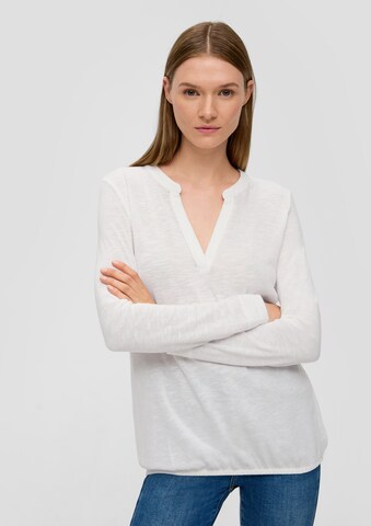 s.Oliver Shirt in Weiß: Vorderseite