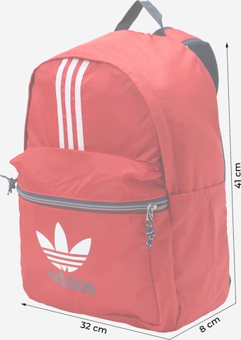 ADIDAS ORIGINALS Backpack 'Adicolor Archive' in Red