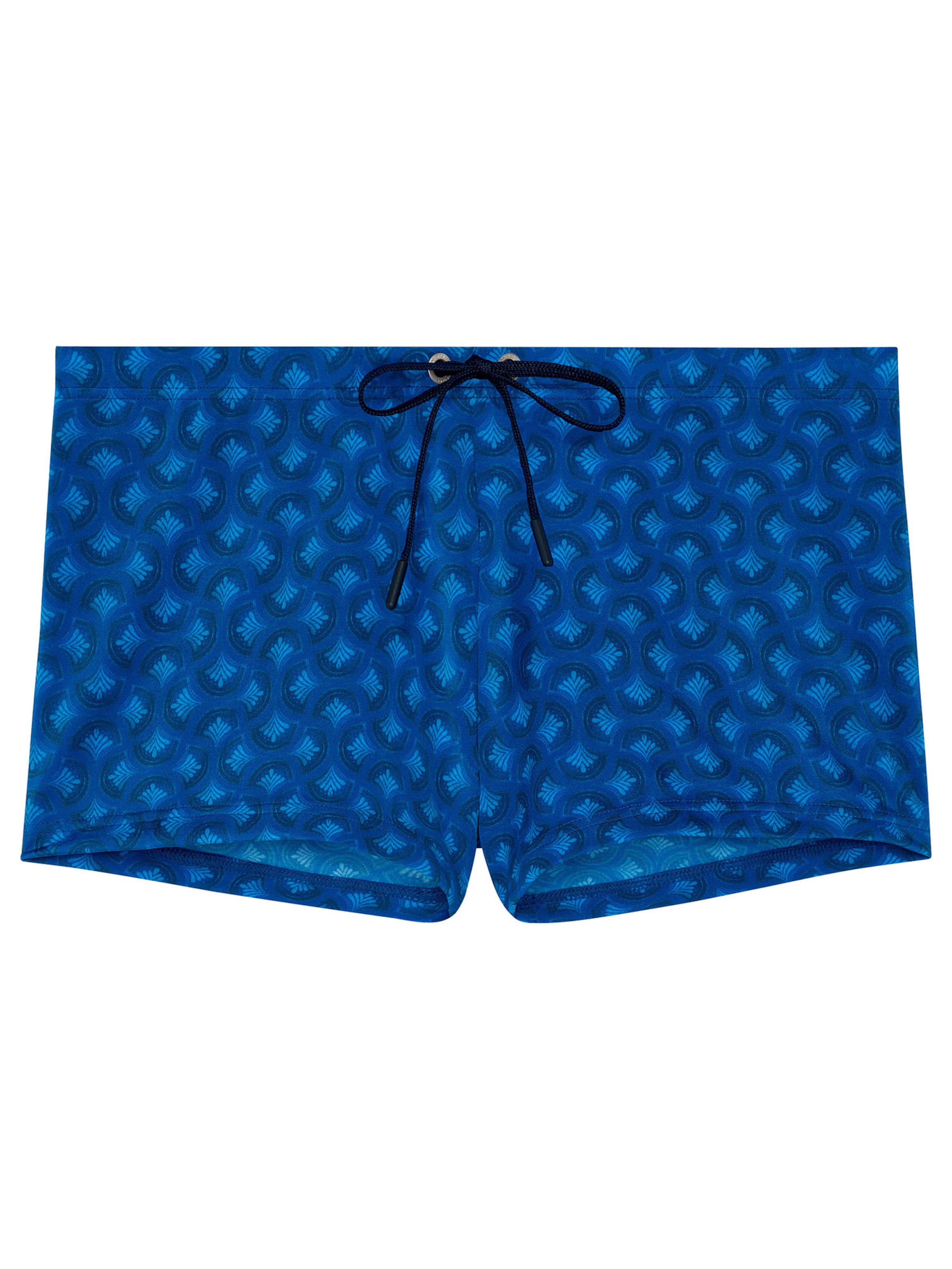HOM Badeshorts ' Swim Shorts Trinacria ' in Blau: Vorderseite