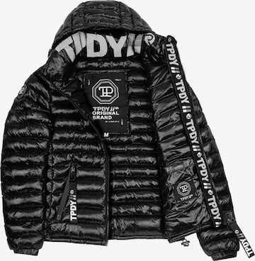 trueprodigy Winter Jacket ' Adan F ' in Black: front