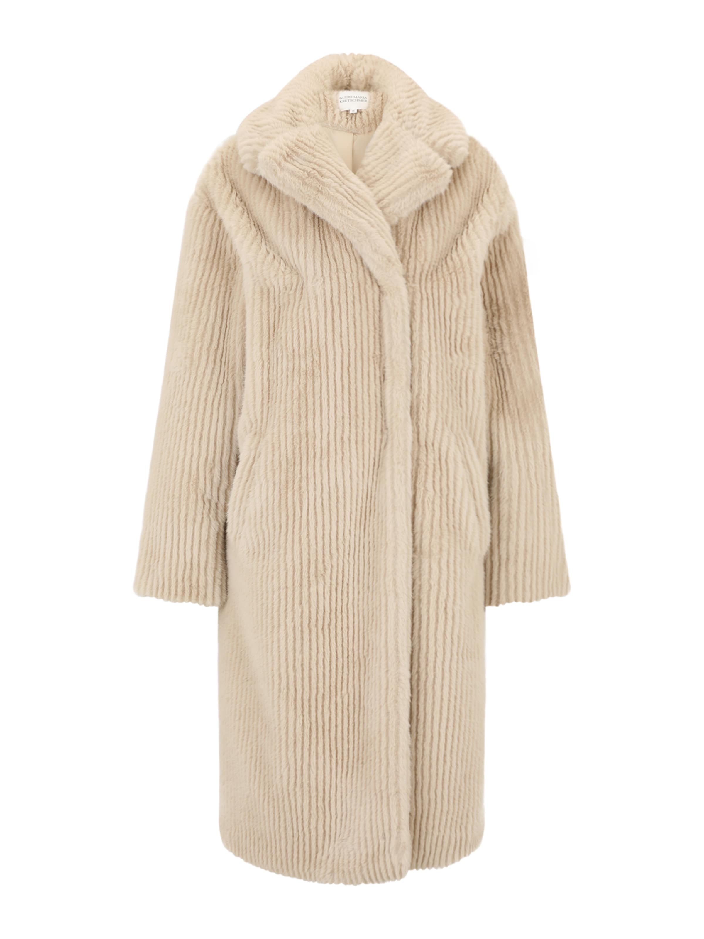 Guido Maria Kretschmer Women Prehoden plašč 'Lola' | bež barva: sprednja stran