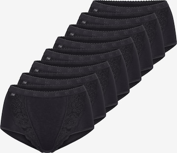 SLOGGI Slip 'Chic' in Schwarz: Vorderseite