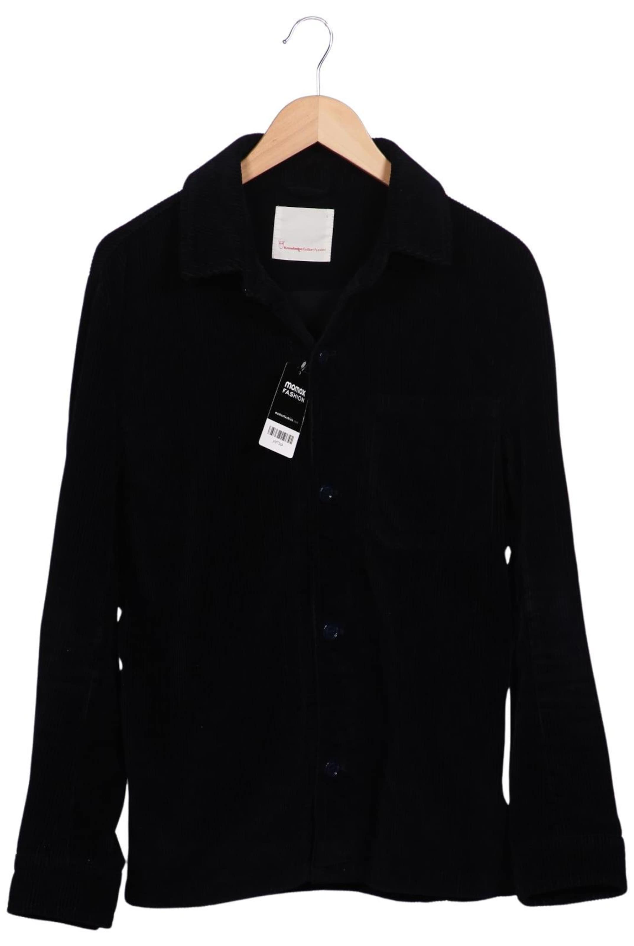 KnowledgeCotton Apparel Jacket & Coat in L in Blue: front