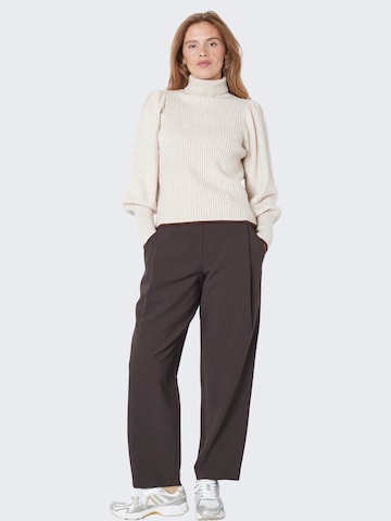 Pull-over 'Row' co'couture en beige
