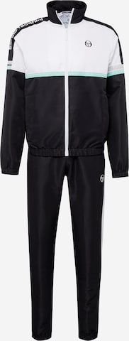 Sergio Tacchini Sweatsuit 'JURA' in Black: front