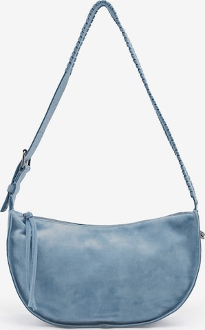 Sac à bandoulière 'Whipstitch Soul' FREDsBRUDER en bleu : devant