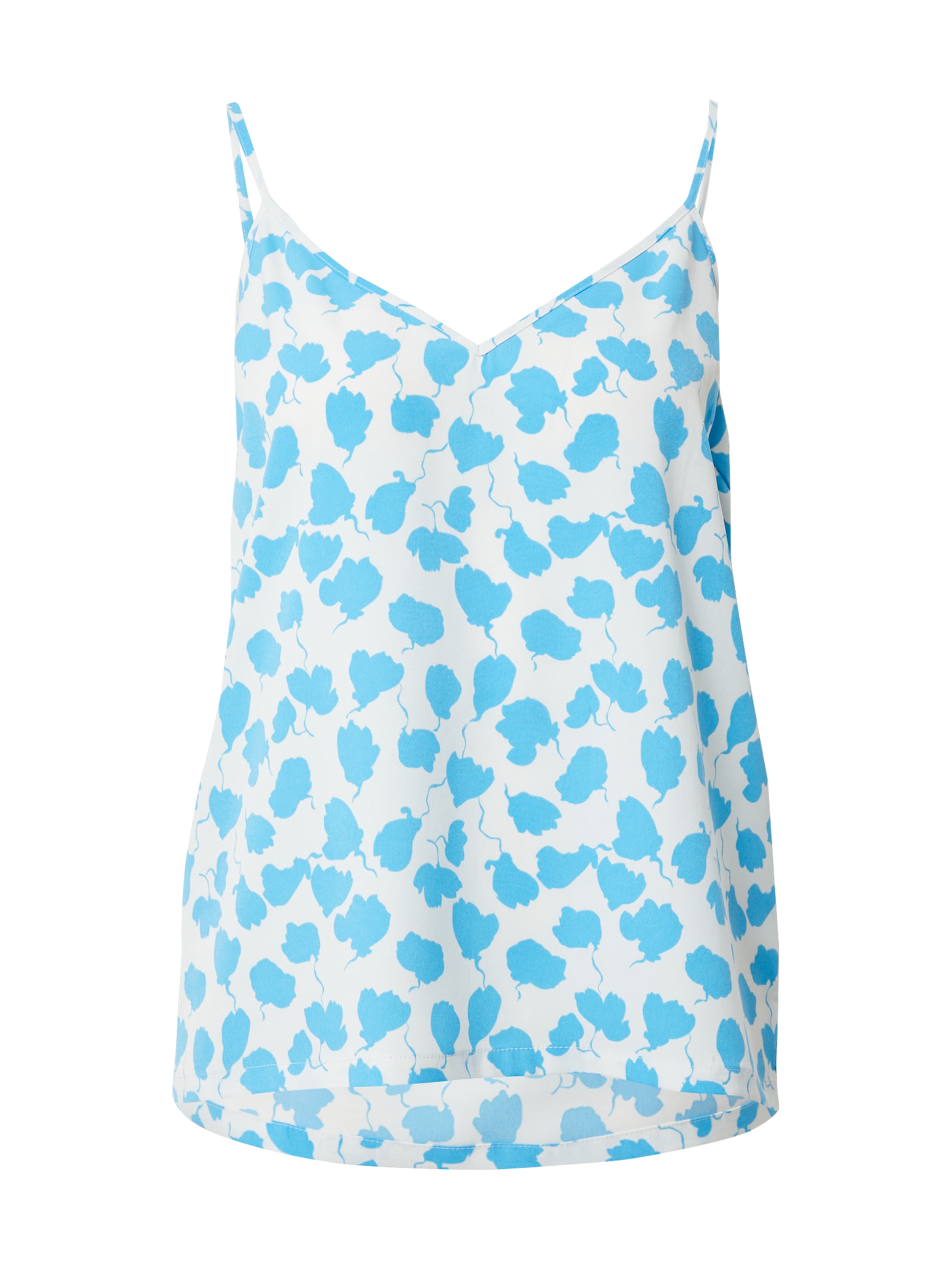 JUST FEMALE Top 'Bloom' in Blue: front