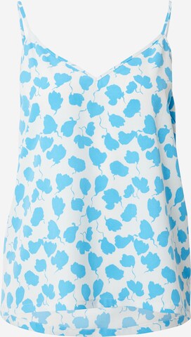 JUST FEMALE Top 'Bloom' in Blue: front