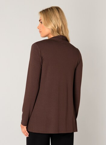 BASE LEVEL Strickjacke in Braun