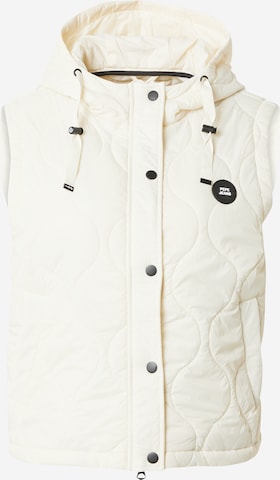 Gilet 'NINA' Pepe Jeans en beige : devant