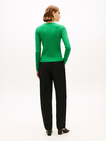 TOMMY HILFIGER Pulóver - zöld