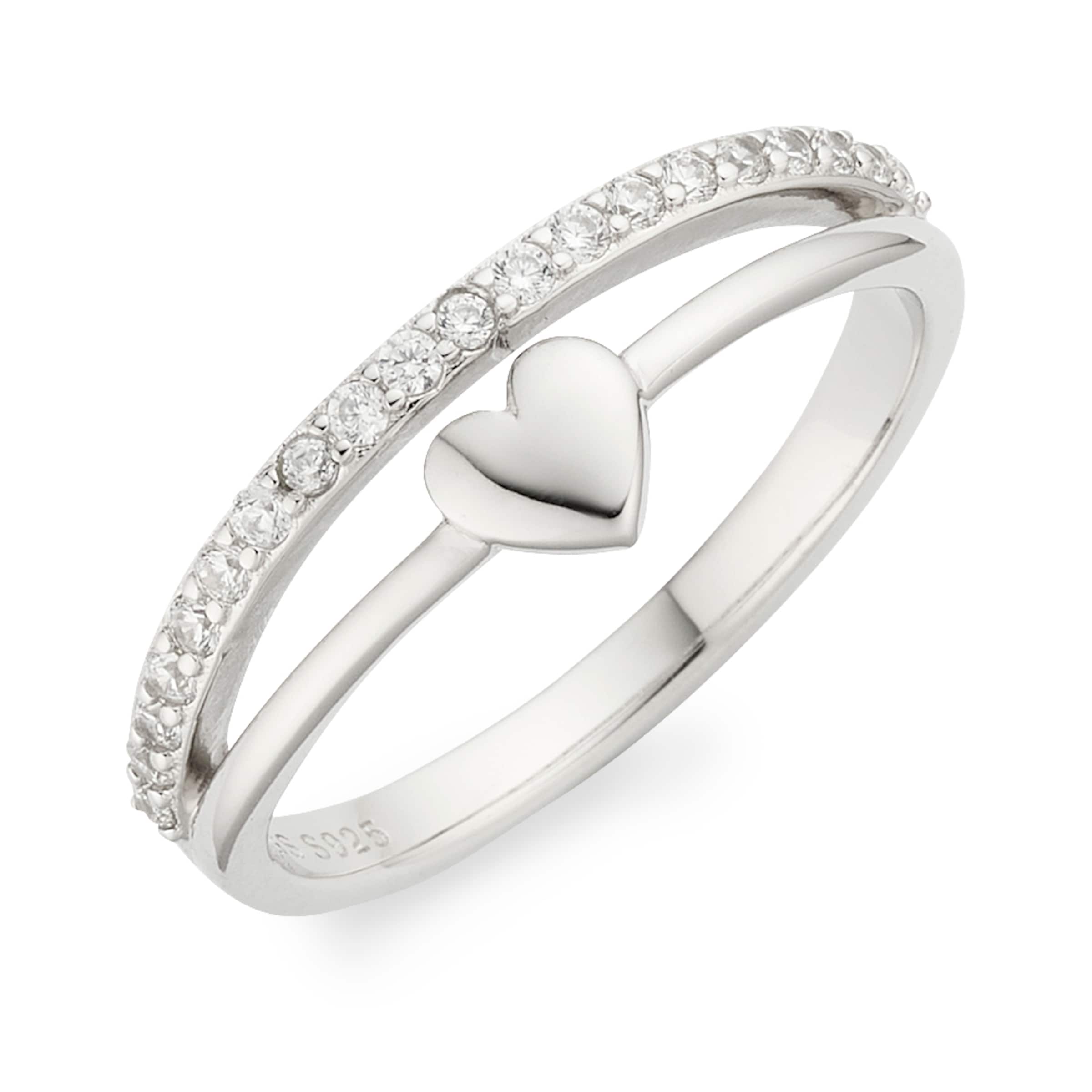 Aniston Ring in Silver: front