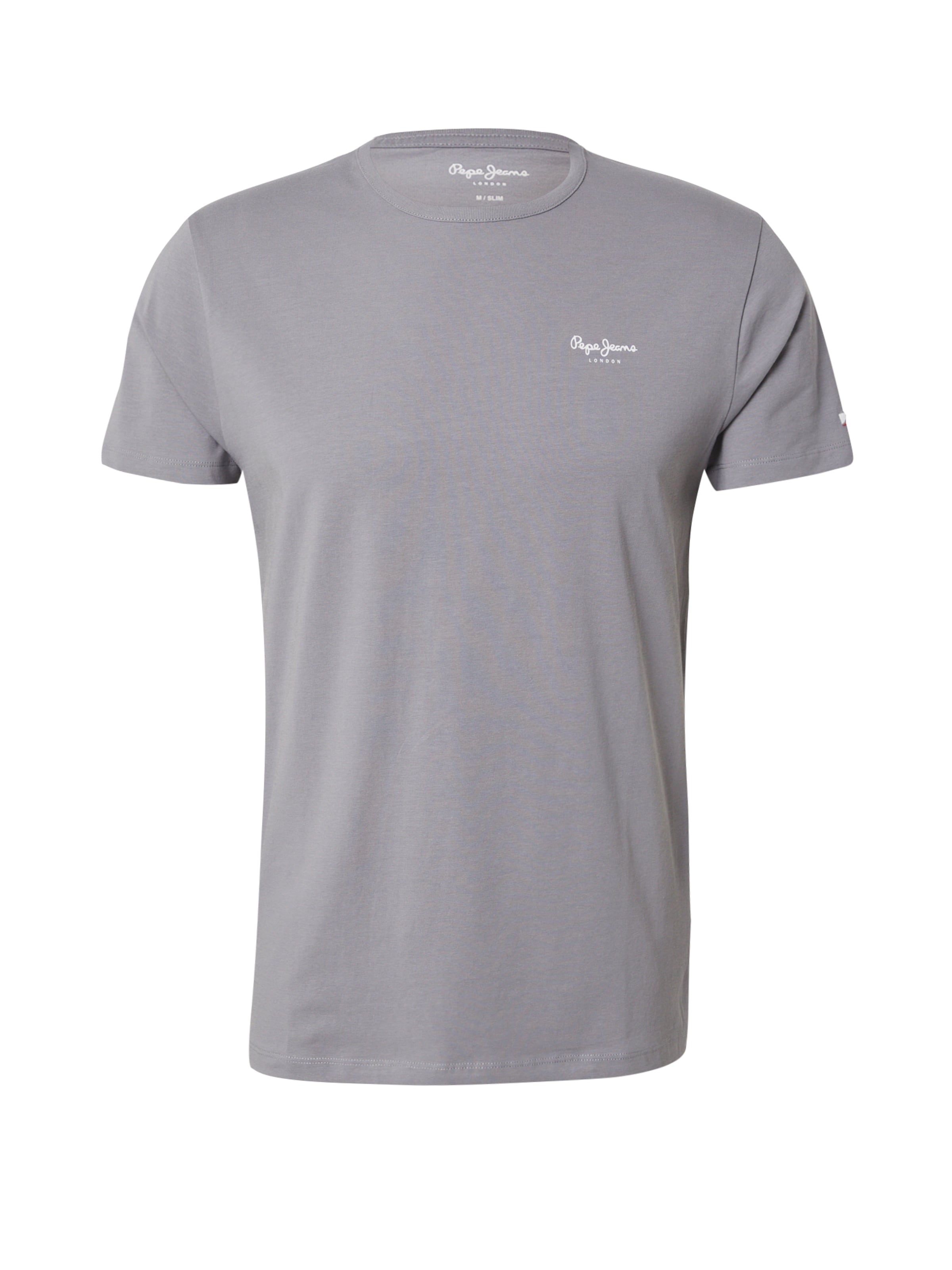 Pepe Jeans Μπλουζάκι σε γκρι: μπροστά