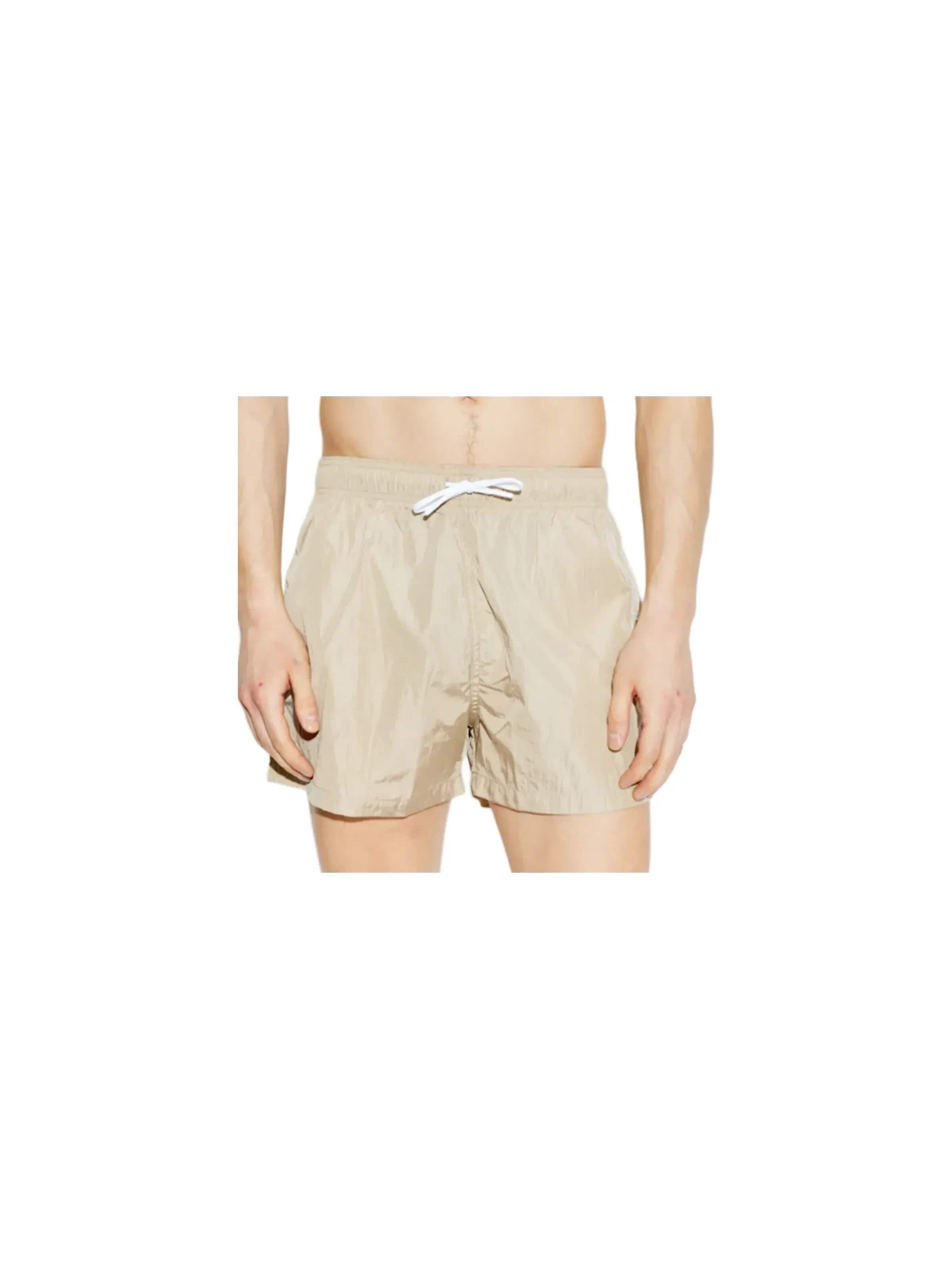 ARMANI - Bermudas 'Signature' en beige: frente