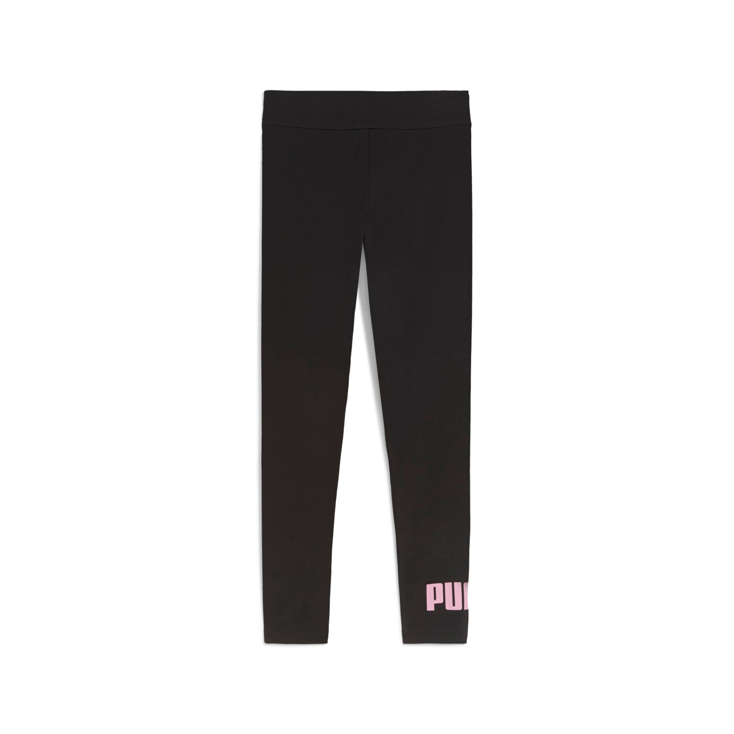 PUMA Skinny Leggings in Black: front