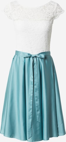 SWING - Vestido de cocktail em azul: frente