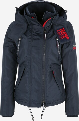 Veste fonctionnelle 'Mountain' Superdry en bleu : devant