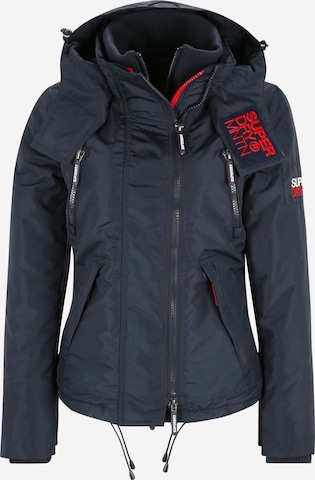 Superdry Performance Jacket 'Mountain' in Blue: front