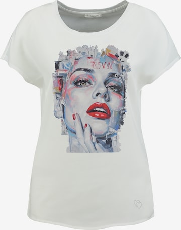 Key Largo Paita 'Magazine' värissä valkoinen: etupuoli