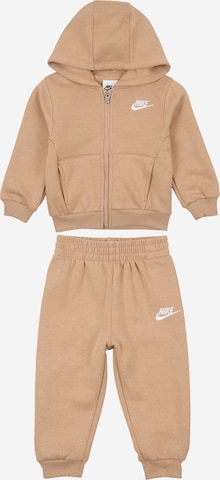 Nike Sportswear - Ropa para correr 'CLUB' en beige: frente