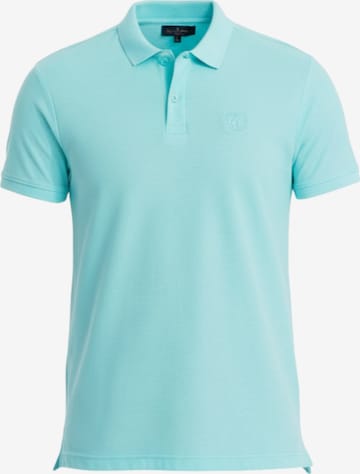 Ombre Shirt in Blau: Vorderseite