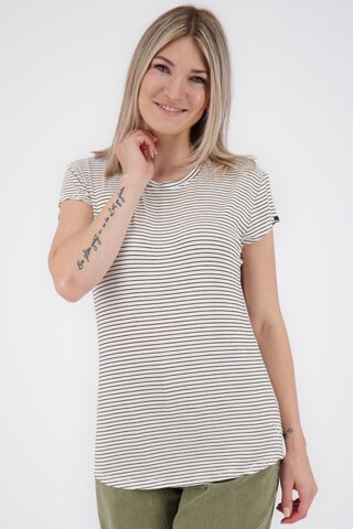 Alife and Kickin T-Shirt 'MimmyAK' in Weiß: Vorderseite