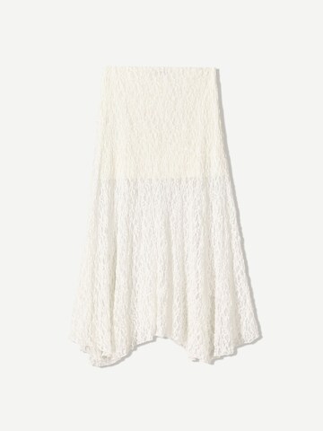 Jupe Bershka en blanc