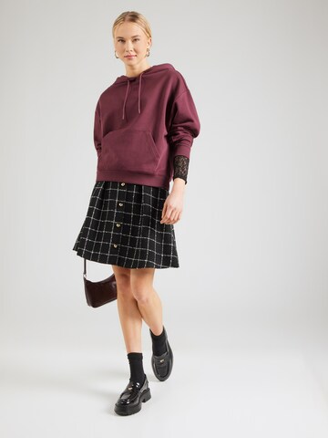 HUGO Sweatshirt 'Delfinia' in Purple