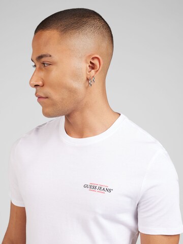 GUESS JEANS Shirt 'American Tradition' in White