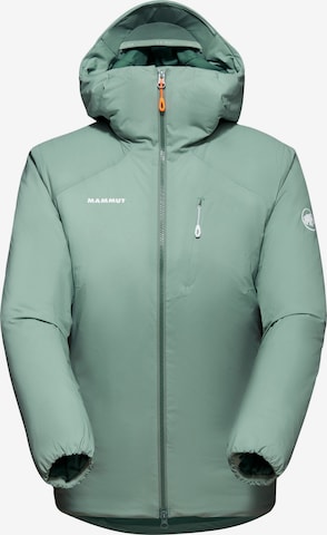 MAMMUT Outdoor Jacket 'Rime' in Green: front