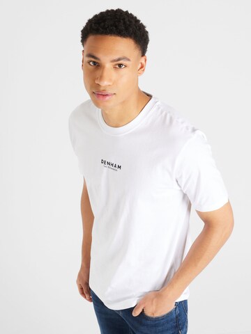 DENHAM Shirt 'LIBRARY' in White: front