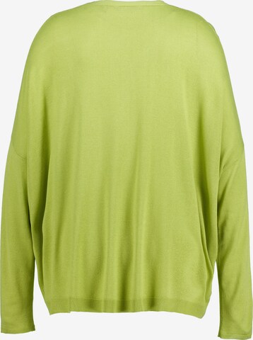 Cardigan Ulla Popken en vert