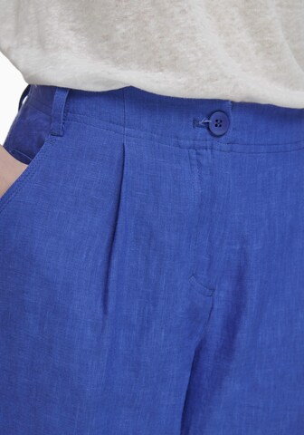 Loosefit Pantalon à pince Peter Hahn en bleu